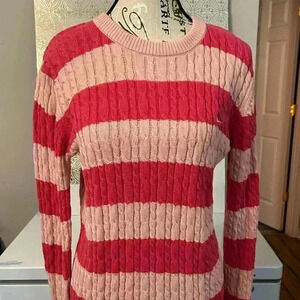 Jack Wills Pink Striped sweater. Size 6. 100% Cotton. Women’s. Looks new.